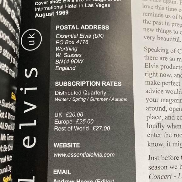 The Elvis Mag; essential Elvis, UK, issues 98-106, quality printing, collectible - Picture 13 of 13